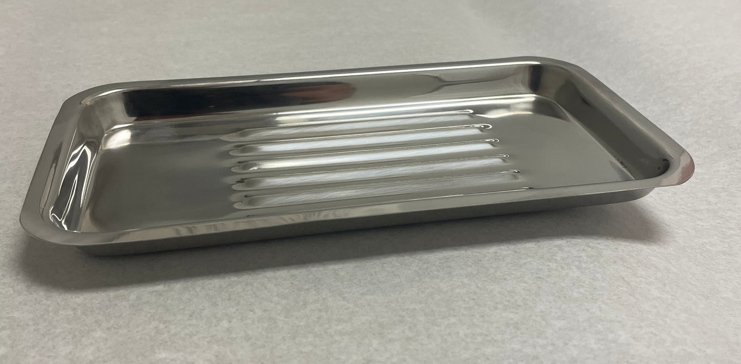 Shallow Metal Medical Tray