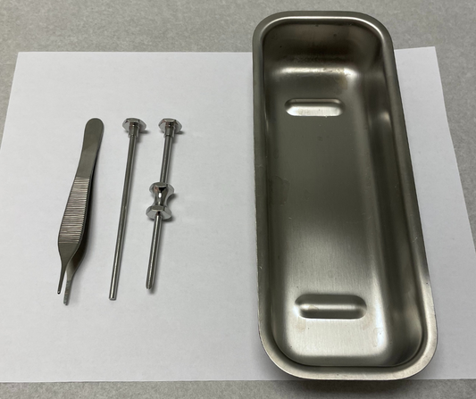 Male Trocar With Medical Tray Set